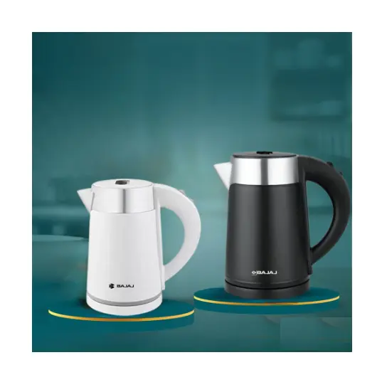Bajaj Majesty White Cordless Kettle - 1 Liter
